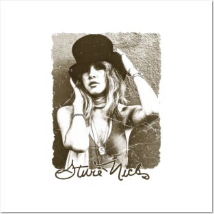 Stevie Nicks Vintage Rock Music Posters and Art